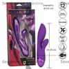 Vibrador con estimulador de clitoris Aura Dual Lover con carga USB